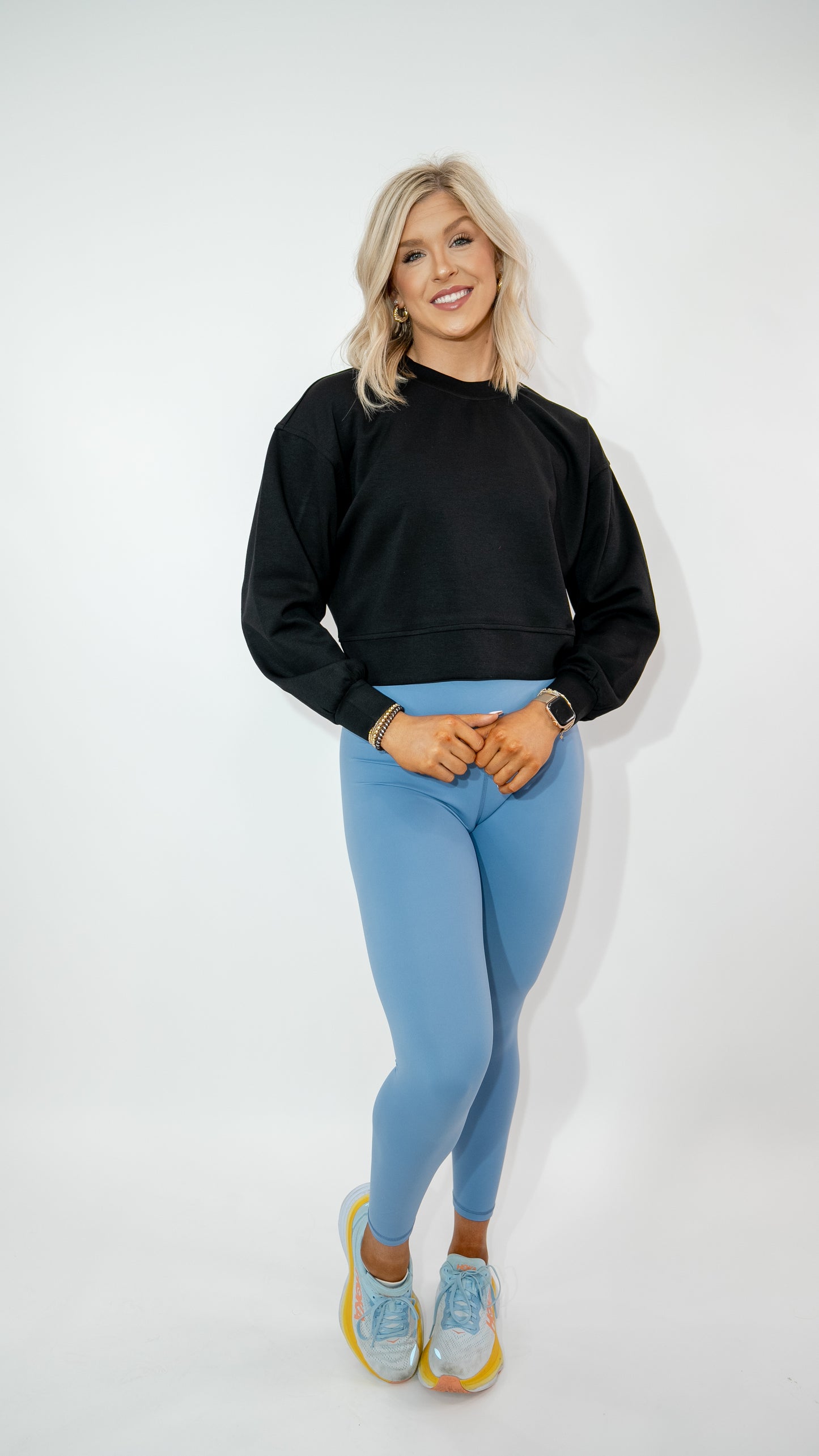 Activa Oversized Cropped Sweatshirt