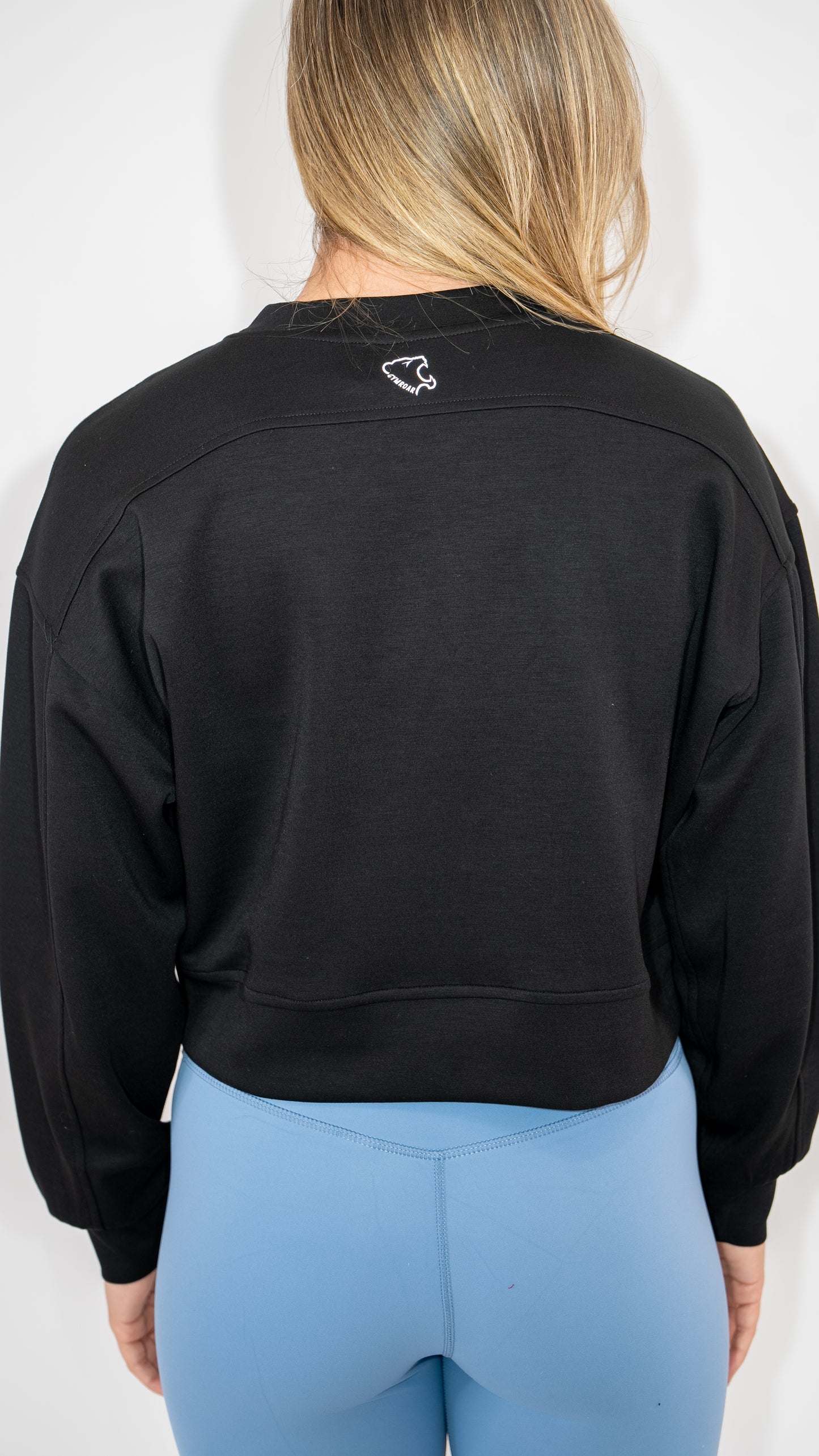 Activa Oversized Cropped Sweatshirt